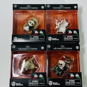 YuMe Zoom Hero The Nightmare Before Christmas Full Set Of 4 Oogie Jack And Zero